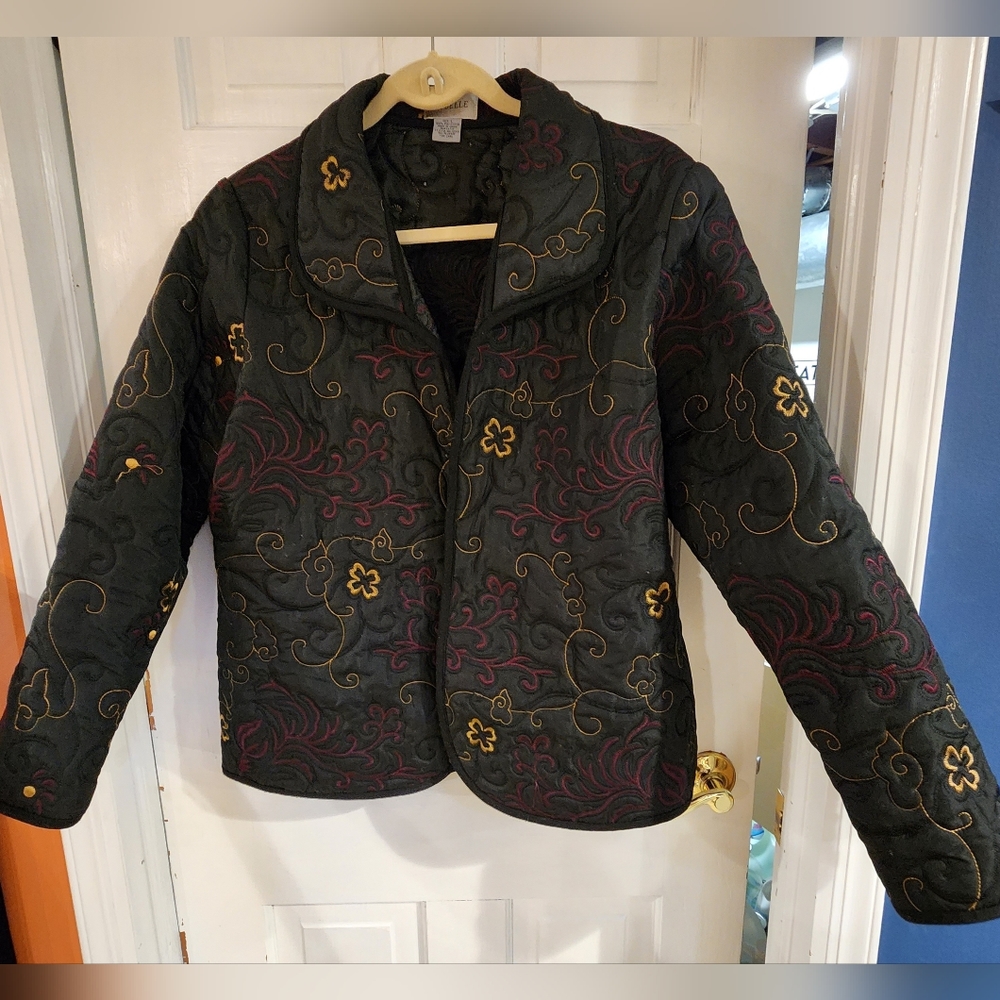 Sybelle Embroidered Lightweight Jacket (L)